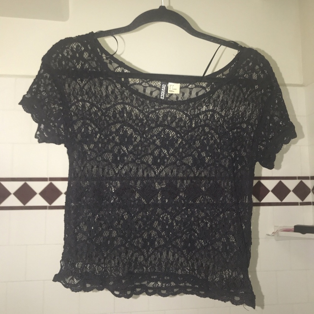Lace Crop Top